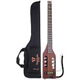 Traveler Guitar Ultra-Light Acoustic Acoustic-Electric Guitar, Antique Brown