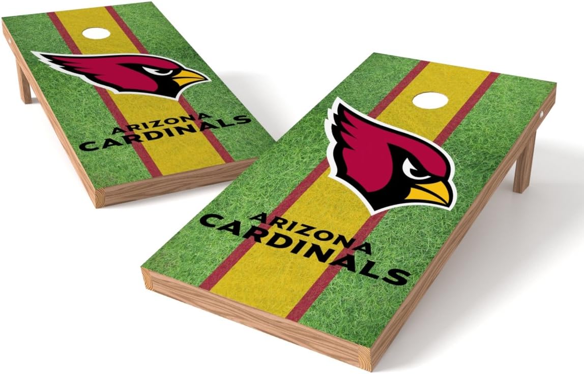 Wild Sports NFL 2' x 4' Field Authentic Cornhole Game Set