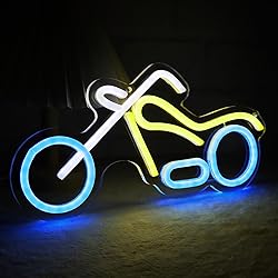 Motorcycle Neon Sign Motocross Neon Lights Garage