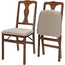 Amazon.com: Stakmore Queen Anne Folding Chair Finish, Set of