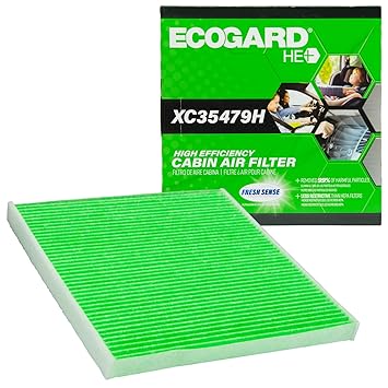 Ecogard Xc35479h High Efficiency Cabin Air Filter Baking Soda