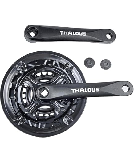SHIMANO - 長平 Shimano Acera FC-M371-L Crankset - 175mm, 9-Speed, 48/36/26t