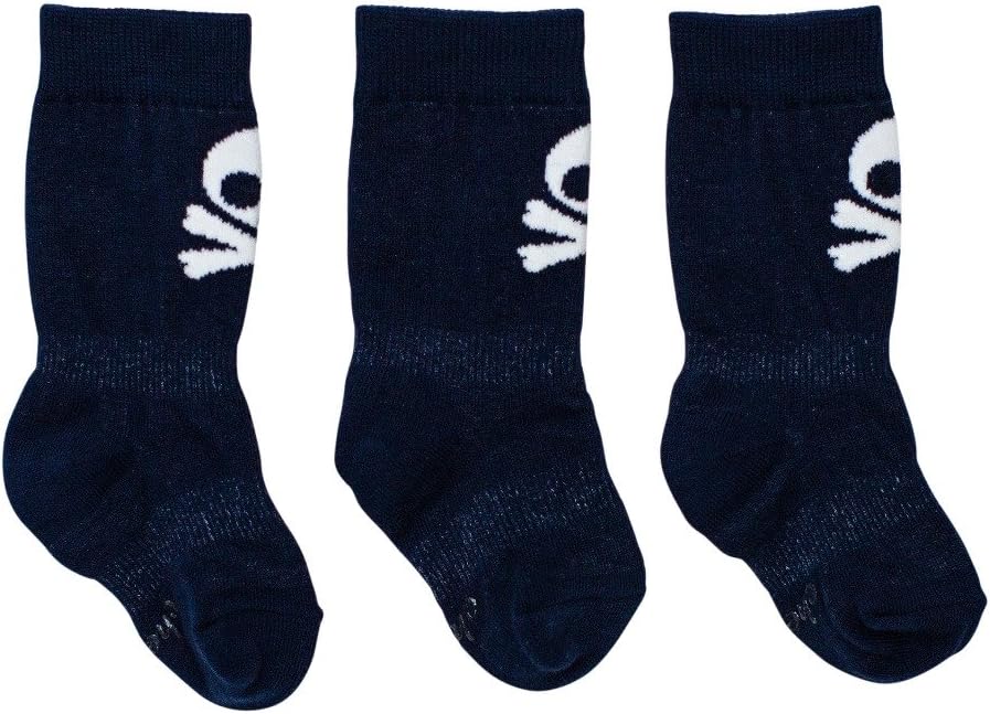 Cheski Baby Boys' Knee Socks Stay Put on Baby's Kicking Legs 0-6 months, 3 Pairs