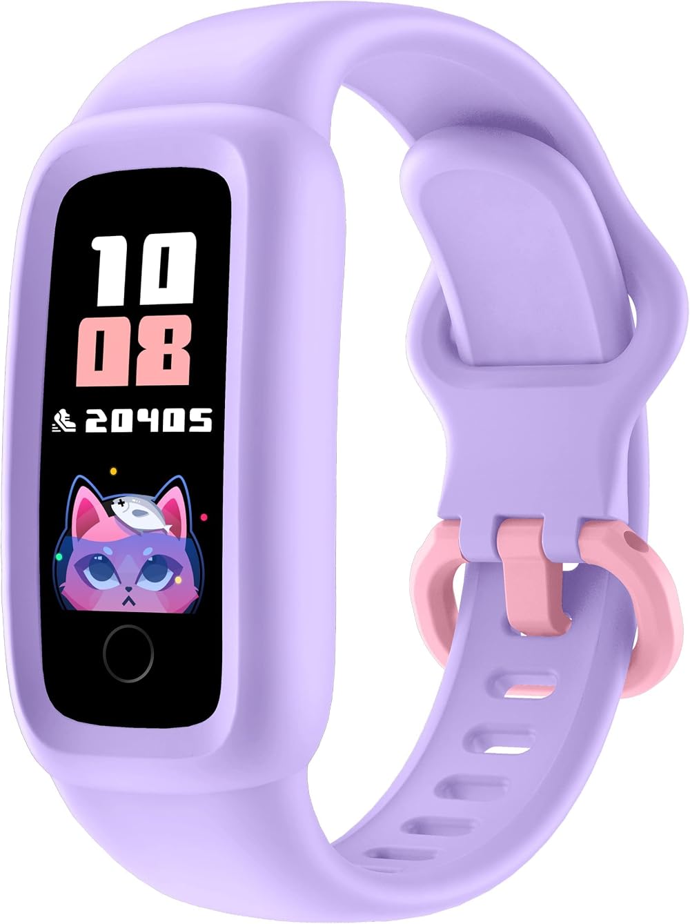 Vigor 2 Kids Fitness Tracker Watch Lilac 5-12 IP68 Waterproof