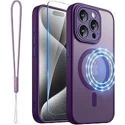 ROYBENS for iPhone 15 Pro Matte Clear Case