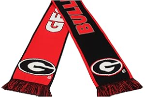SportsScarf Official 2025 College Football Playoff Sugar Bowl Georgia Bulldogs Knitted Scarf 1-1-2025, LLC