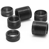 OEMTOOLS 25648 Fix-A-Thread Spark Plug Saver Inserts, Metric, M14 - 1.25, Socket Rethreading Kit Components For Car, Truck, RV, And Aviation Repair, 14mm Thread