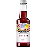 Hawaiian Shaved Ice Tiger's Blood Snow Cone Syrup, 1 Pint