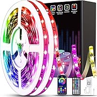 130ft Led Lights Keepsmile APP Control Music Sync Color Changing Led Strip Lights with Remote Led Lights for Bedroom…