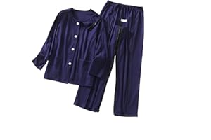 Aylashine Bedridden Patient Clothing,Tear Away Suit, Fully Open Adaptive Chemo Clothing,Four Seasons