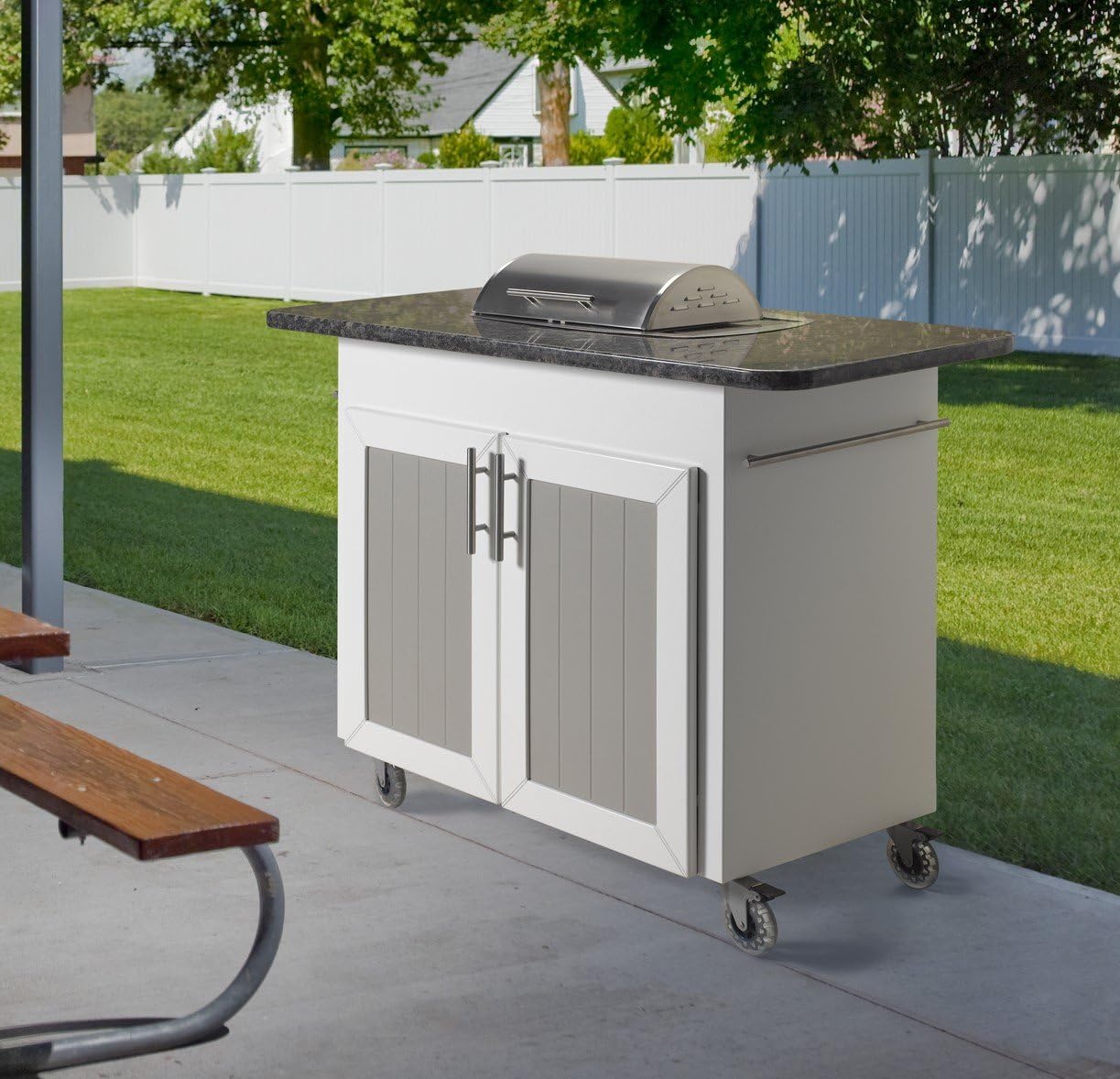 Review My Condo Grill Indoor Outdoor Electric Grill Cart Station