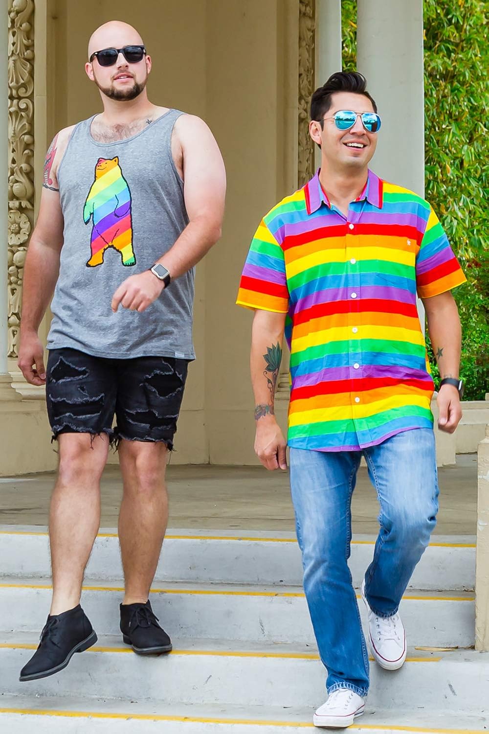 Loud and Funny Tank Tops for Pride, Festivals and Summer - Men's Cut: Clothing