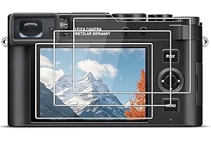 kinokoo Screen Protector for Leica D-LUX 8 /D-LUX 7/D-LUX Type 109 /C-LUX/V-LUX 5 Digital Camera, 0.25mm 9H Hardness Tempered