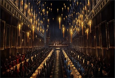 Sfondo per foto di Harry Potter Hogwarts Dining Hall Candles Church per
