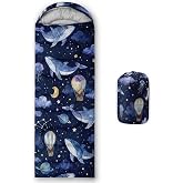 QOOMO Camping Sleeping Bags,3 Season Warm &amp; Cool Weather,Lightweight,Waterproof Sleeping Bags for Adults &amp; Kids,Traveling,Outdoors,Camping Gear