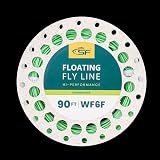 SF Flying Line WF7F Floating Line 90ft Spring Green Welded Loop Weight Forward view 7
