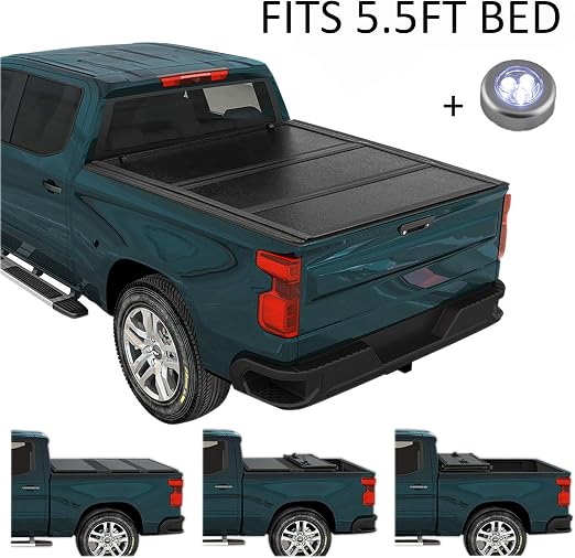 CARMOCAR Pickup Truck Bed Covers for Toyota Tundra 2007