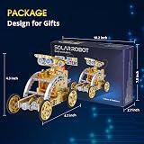 OMWay 12-in-1 Solar Robot Kit Gold Edition STEM Kids 8-12 Education view 6