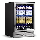 Velivi 24 Inch Beverage Refrigerator, 210 Cans