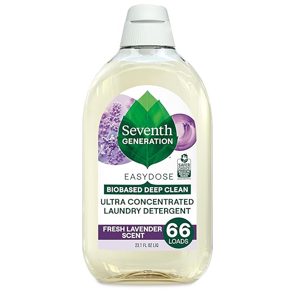 SEVENTH GENERATION EASYDOSE LAUNDRY DETERGENT FRESH LAVENDER ULTRA...
