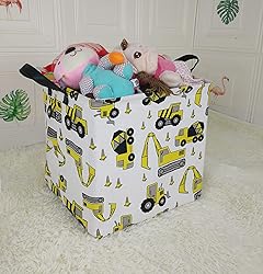 KUNRO Square Toy Bin Waterproof storage organizer