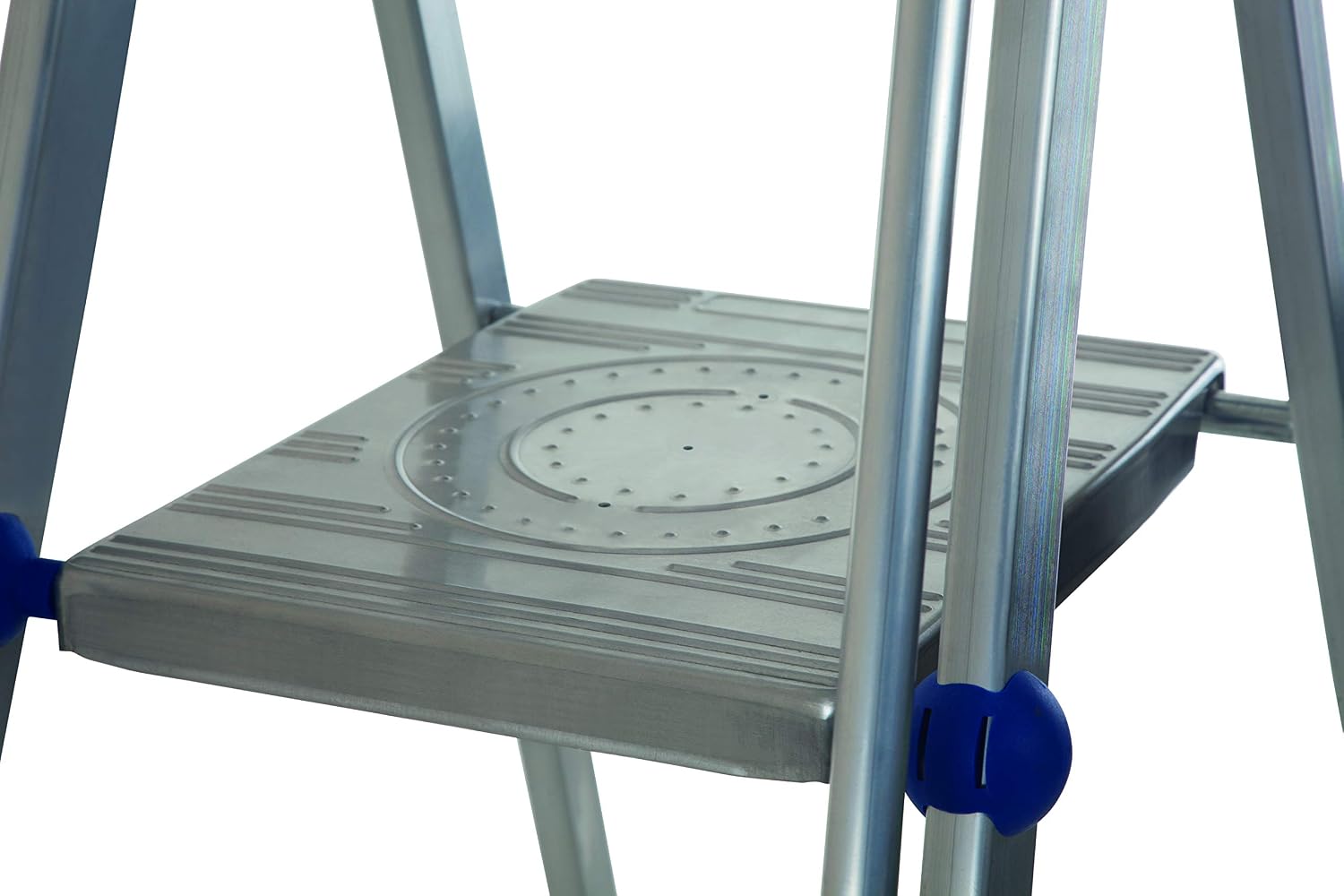 Werner Workstation Stepladder - 4 Tread, Silver - Image 5