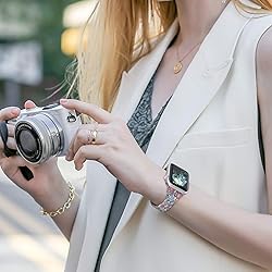 Moolia Slim Printed Pattern Band Compatible with