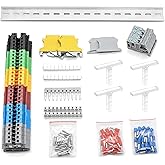 GUETNEU Terminal Block, Rail Type Voltage Terminal, Rail Combined Terminal Block
