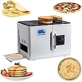 Fully Automatic Roti and Chapati Maker, Make 20 Delicious Flatbreads, Tortillas, and Pitas in One Go with One, Button for Per