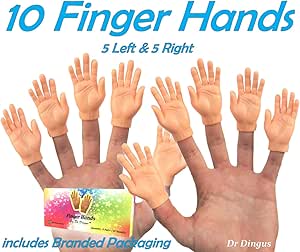 small hand finger puppet