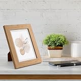 Fabian Clarke London 8x6 Modern Oak Photo Frame with White Mount view 7
