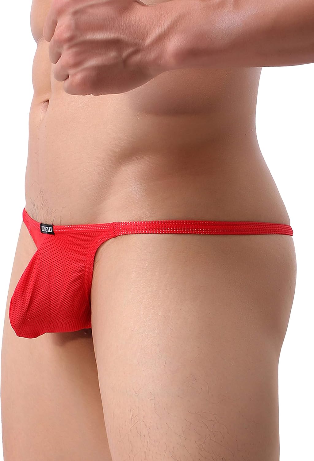 iKingsky Men's Pouch G-String Underwear Big Package Y-Back Panties Breathable Bulge Thong at  Men’s Clothing store