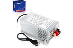 JBphxior WF-9855 55 Amp Deck Mount RV Power Converter Fit for WF-9855, WF-9855-MBA,WF-9855AN & Other WF-9800 Series Power Converter,Used for Both Lead-Acid and Lithium Batteries