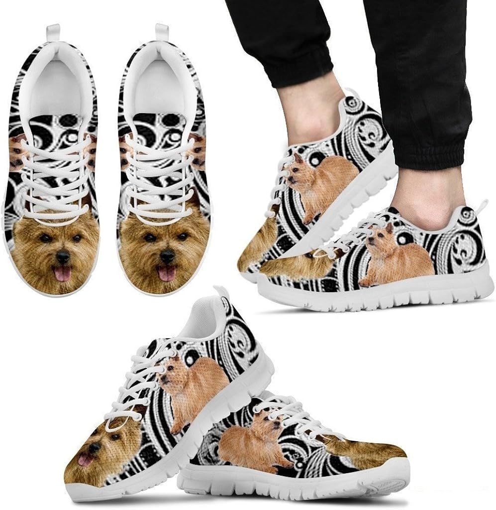 Luto Home Norwich Terrier Dog Running Shoes for MenCasual