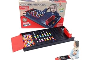 Code Breaker Board Game, Game, Fun Brain Strategy Games for Kids, 2 Person Games for Parents and Children to Enhance The Rela
