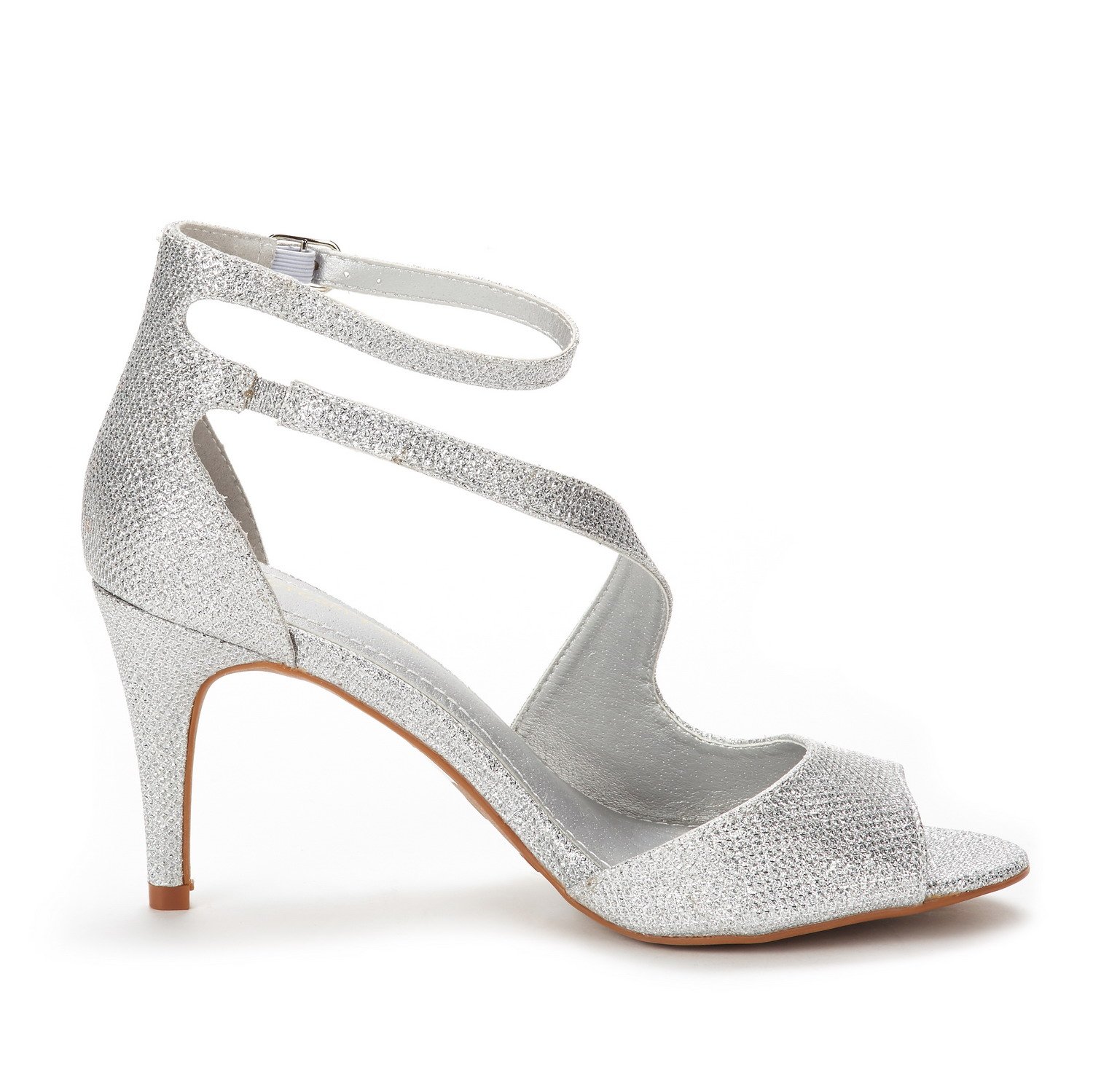 DREAM PAIRS Women's NILE Fashion Stilettos Open Toe Pump Heel Sandals - Image 4