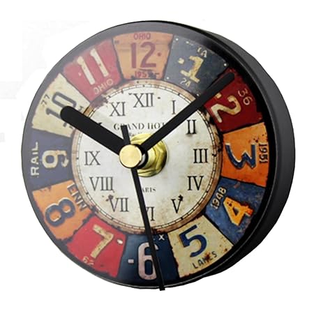 Natural Life Reloj de imanes para la nevera, superficie de ...