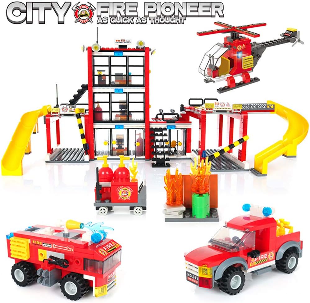fire truck blocks
