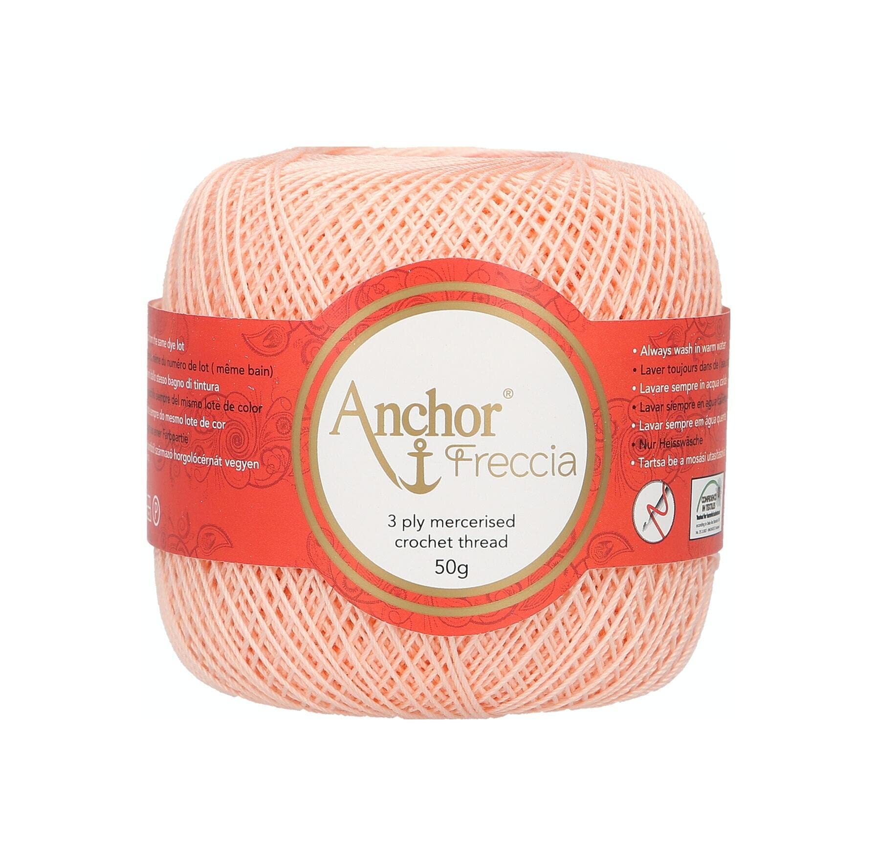 Anchor 4771012 00006 Yarn, Cotton, Orange
