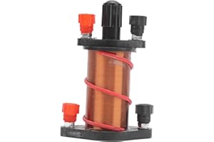 NATUDECO Primary Coil Electromagnetic Induction Coil Physics Lab Equipment Stable Performance Simple Use for School Physics Experiments