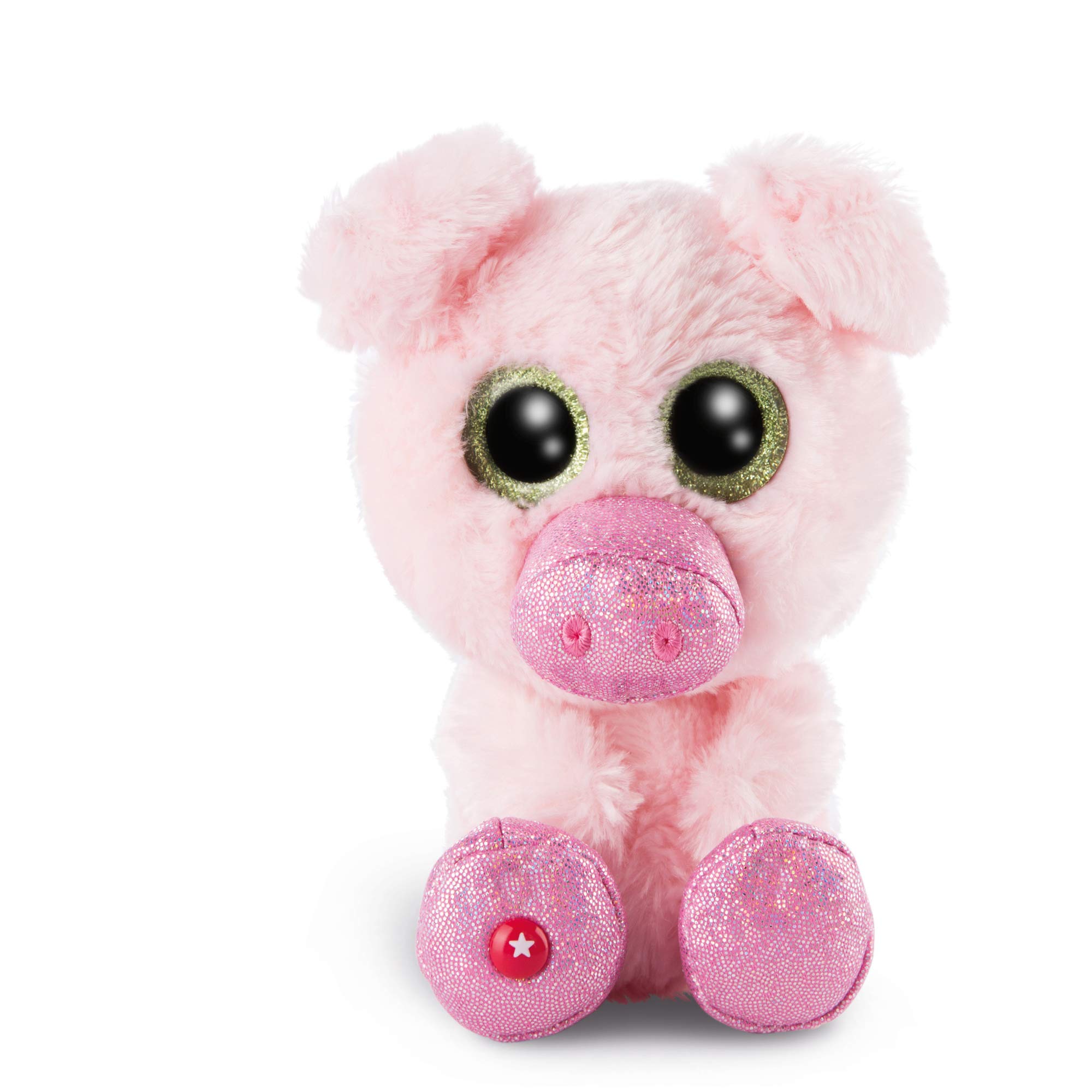 NICI 46629 Schwein Glubschis Soft Toy Pig Zuzumi 15 cm, Pink, 15cm
