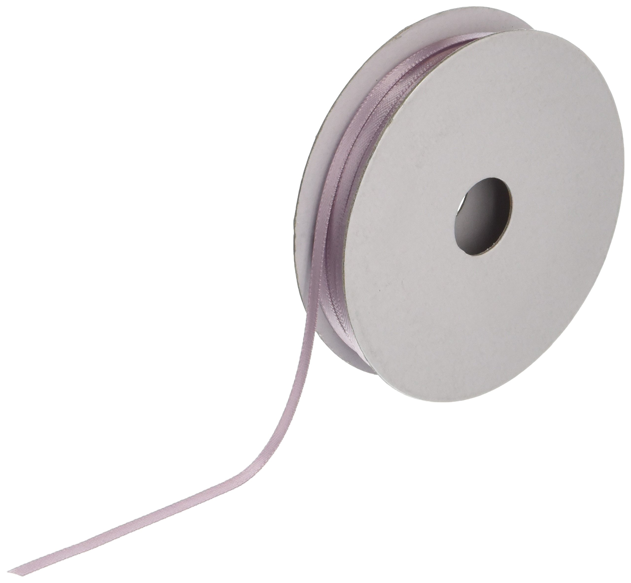 CLUB GREEN D/SATIN RIBBON 3MMX25M MAUVE, Fabric, 8 x 8 x 1.5 cm