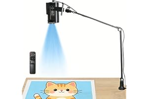 ZOYACREATE Art Tracing Projector for Artists, Phone Picture Sketch Drawing Projector on Canvas Wall