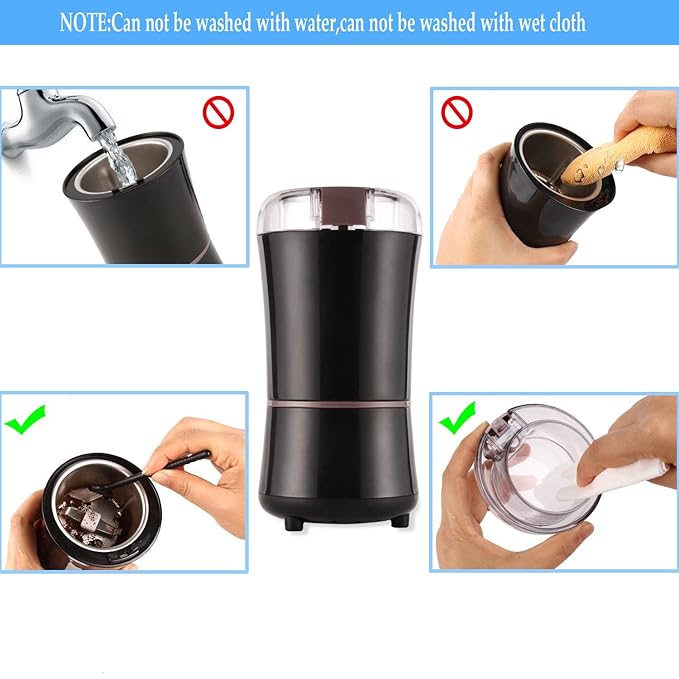 EVELTEK Molinillo de Café Eléctrico, Mini Molinillo de Café ...