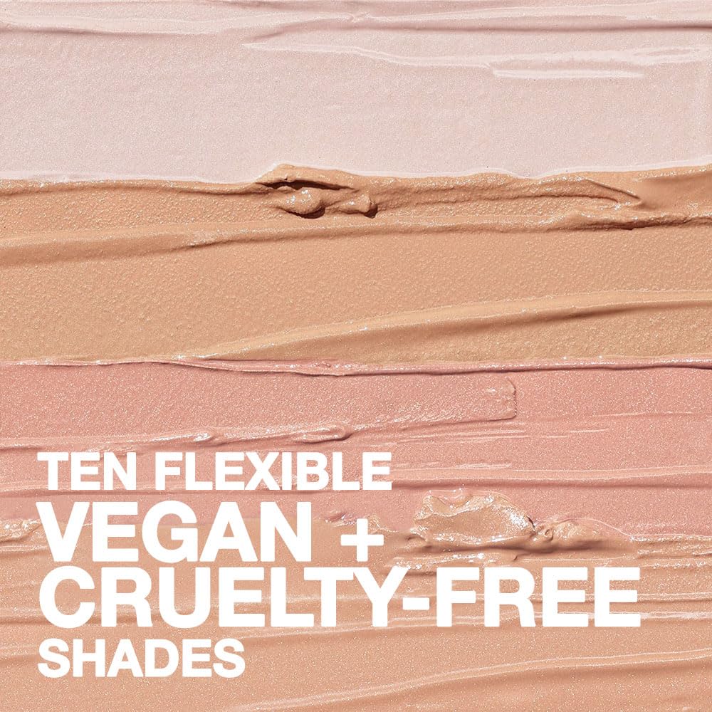 Kaely Under Eye Brightener, Under Eye Concealer for Older Women, Color Correcting Pot Concealer for Dark Circles Brighten Makeup, corrector de ojeras, Vegan & Cruelty-Free, 01 Light Rose Shimmer