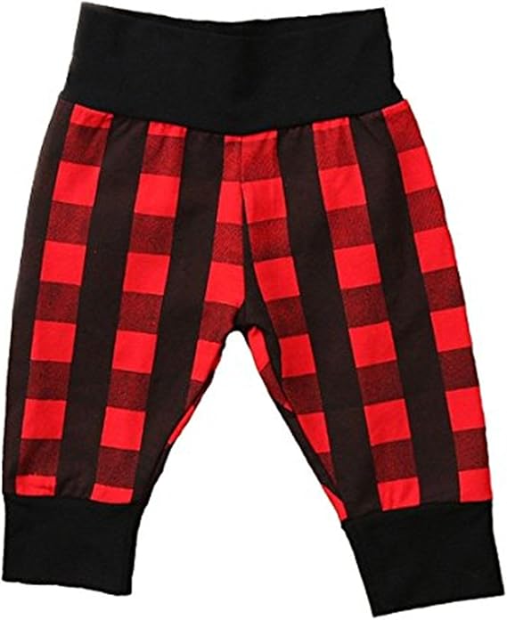 girls buffalo plaid pants