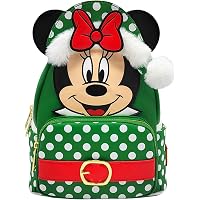 Amazon.com | Loungefly Disney Light Up Mickey Mouse Reindeer  display picture 1