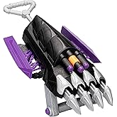 Marvel Mech Strike Mechasaurs Black Panther Sabre Claw Blaster, NERF Blaster with 3 Darts, Role Play Super Hero Toys for Kids Ages 5 and Up