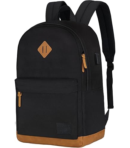 Amazon.com | VASCHY Backpack for Men, Unisex Classic Water