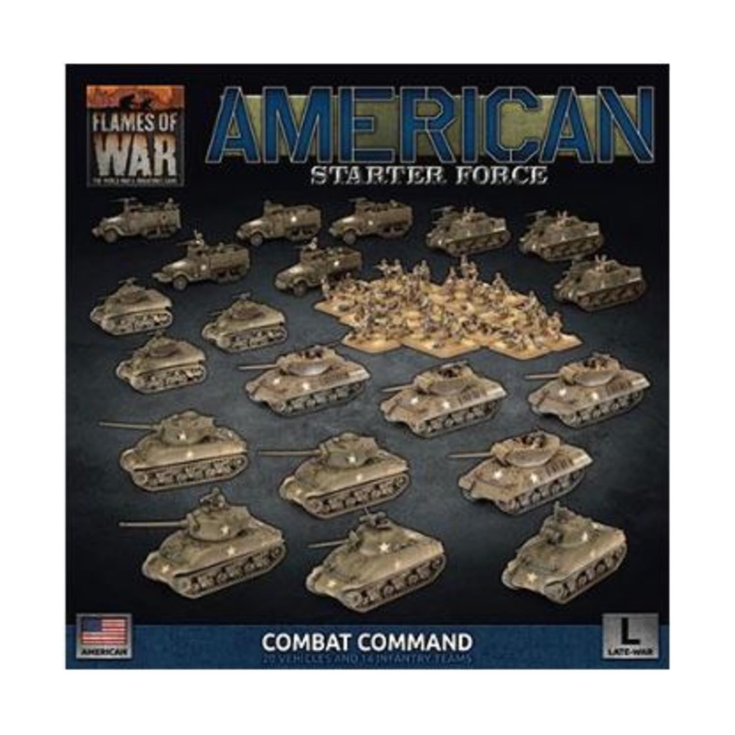 Flames of War American Starter Force Combat Command